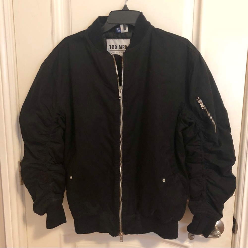 Men’s H&M Black Bomber Jacket